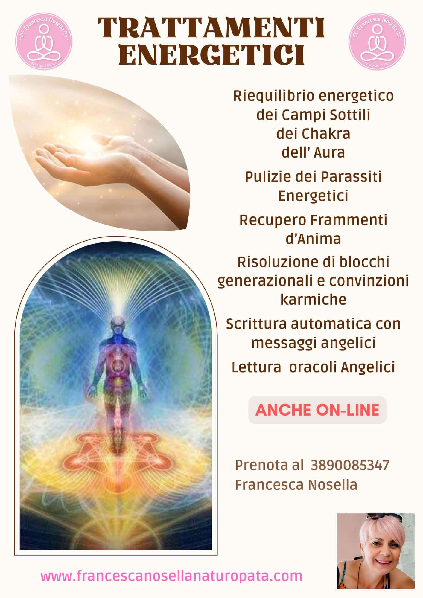 Scopri di più sui trattamenti energetici